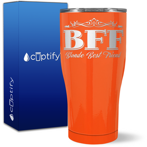 Blonde Best Friend on 27oz Curve Tumbler