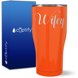 Wifey on 27oz Curve Tumbler