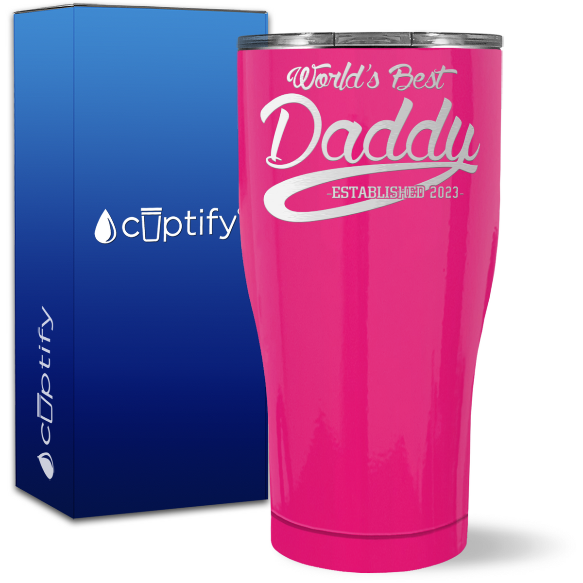 World's Best Daddy on 27oz Curve Tumbler