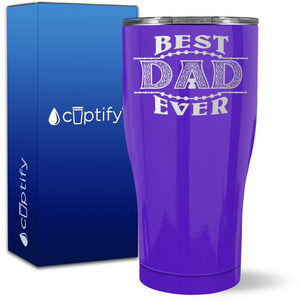 Best Dad Ever on 27oz Curve Tumbler