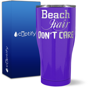 Beach Hair Don’t Care on 27oz Curve Tumbler