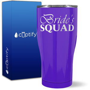 Bride's Squad on 27oz Curve Tumbler