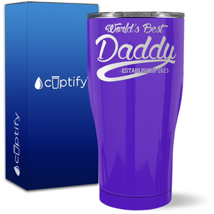 World's Best Daddy on 27oz Curve Tumbler