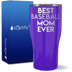 Best Baseball Mom Ever on 27oz Curve Tumbler