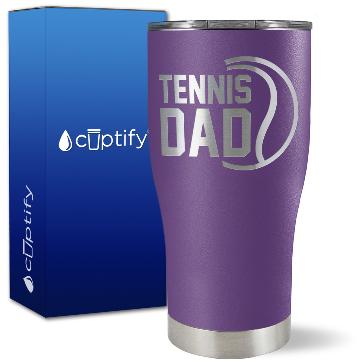 Tennis Dad on 27oz Curve Tumbler