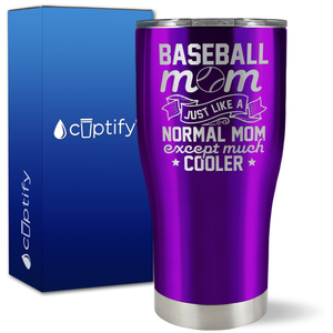 Baseball Mom Just Like a Normal Mom on 27oz Curve Tumbler