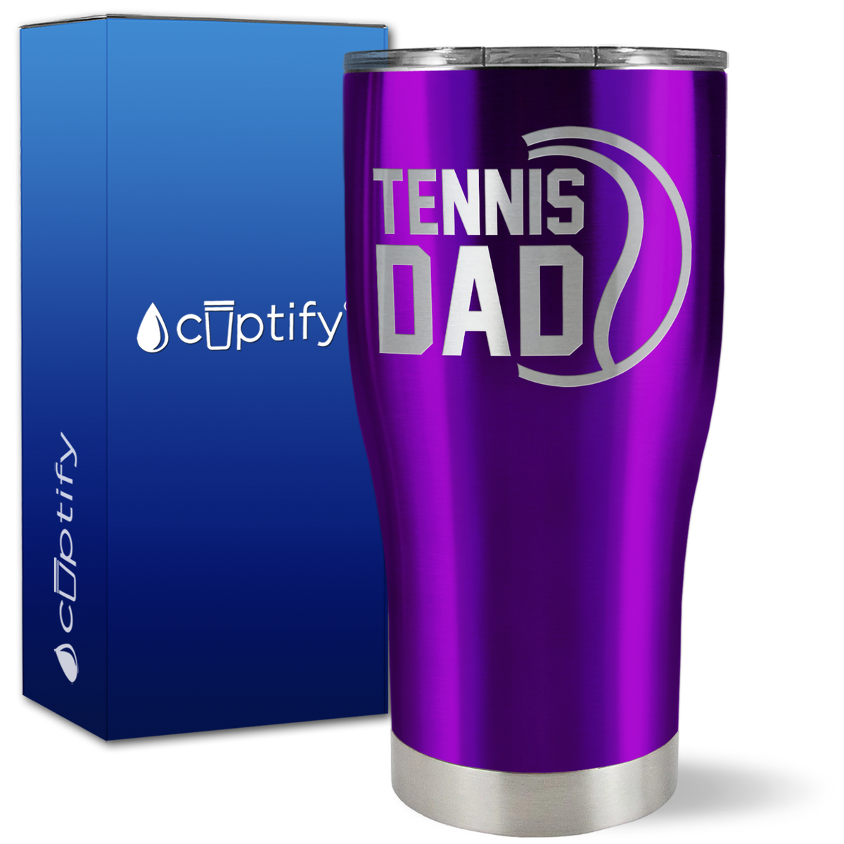 Tennis Dad on 27oz Curve Tumbler