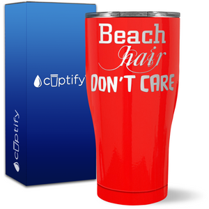 Beach Hair Don’t Care on 27oz Curve Tumbler