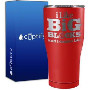 I Like Big Blocks 27oz Curve Stainless Steel Tumbler