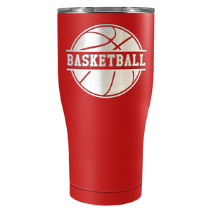 Basketball Ball on 27oz Curve Tumbler