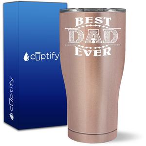 Best Dad Ever on 27oz Curve Tumbler