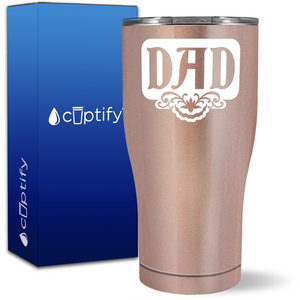 Dad on 27oz Curve Tumbler