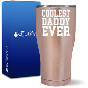 Coolest Daddy Ever on 27oz Curve Tumbler