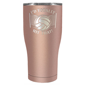 I'd Totally Hit That 27oz Curve Stainless Steel Tumbler