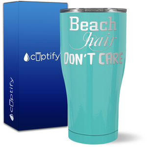 Beach Hair Don’t Care on 27oz Curve Tumbler