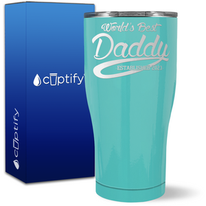 World's Best Daddy on 27oz Curve Tumbler