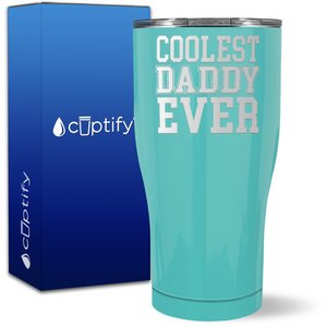 Coolest Daddy Ever on 27oz Curve Tumbler