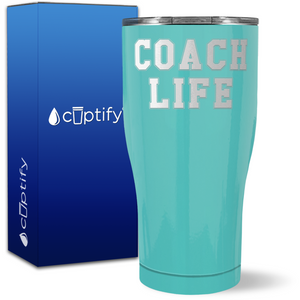 Coach Life on 27oz Curve Tumbler