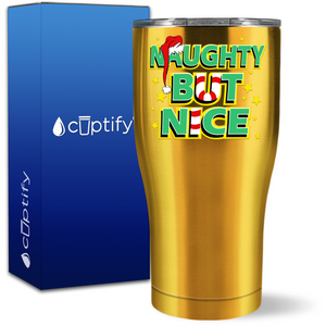 Naughty But Nice 27oz Curve Tumbler