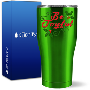 Be Joyful 27oz Curve Tumbler