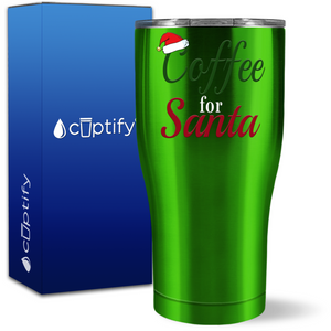 Coffe for Santa 27oz Curve Tumbler