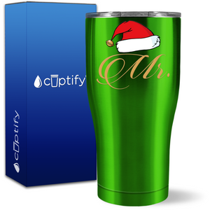 Mr Clause 27oz Curve Tumbler