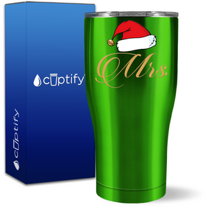 Mrs Clause 27oz Curve Tumbler