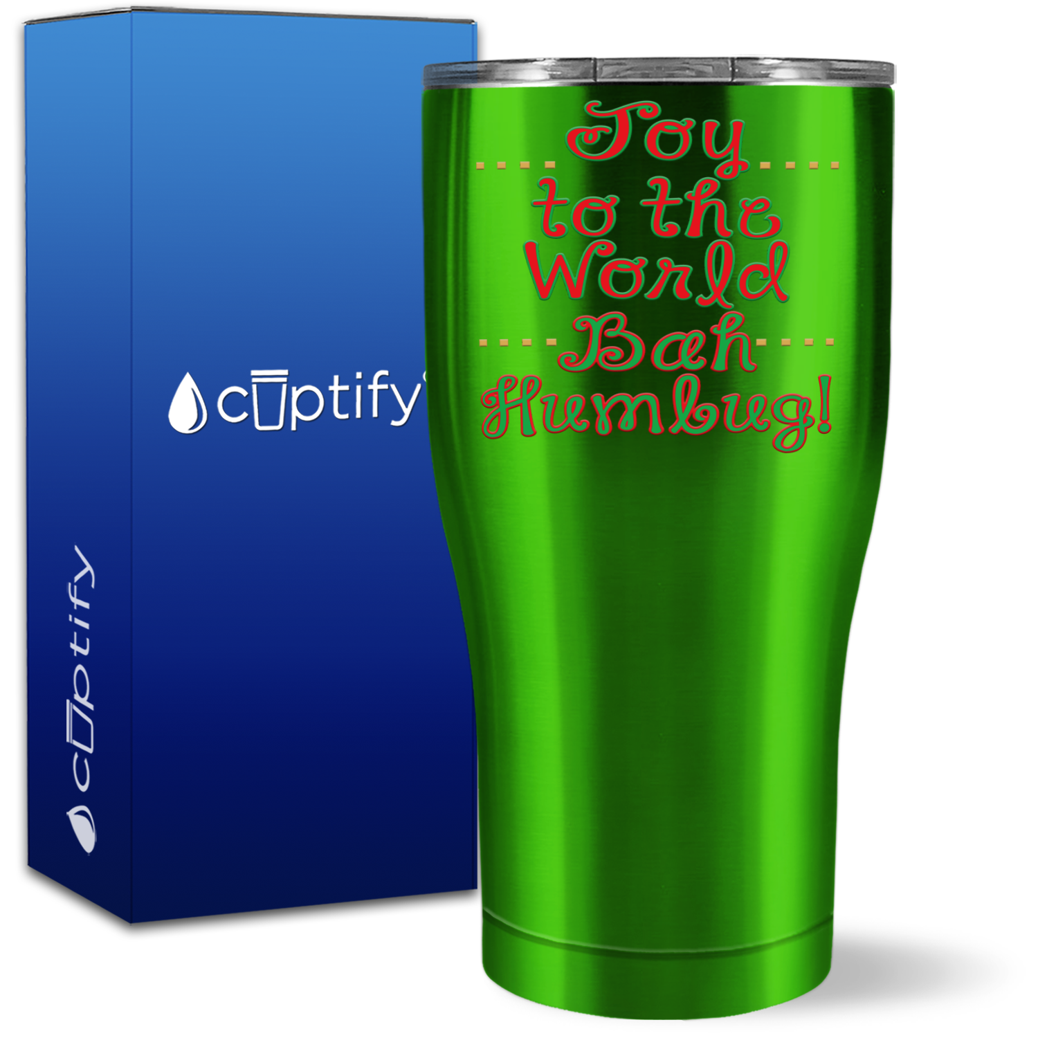 Joy to the World 27oz Curve Tumbler