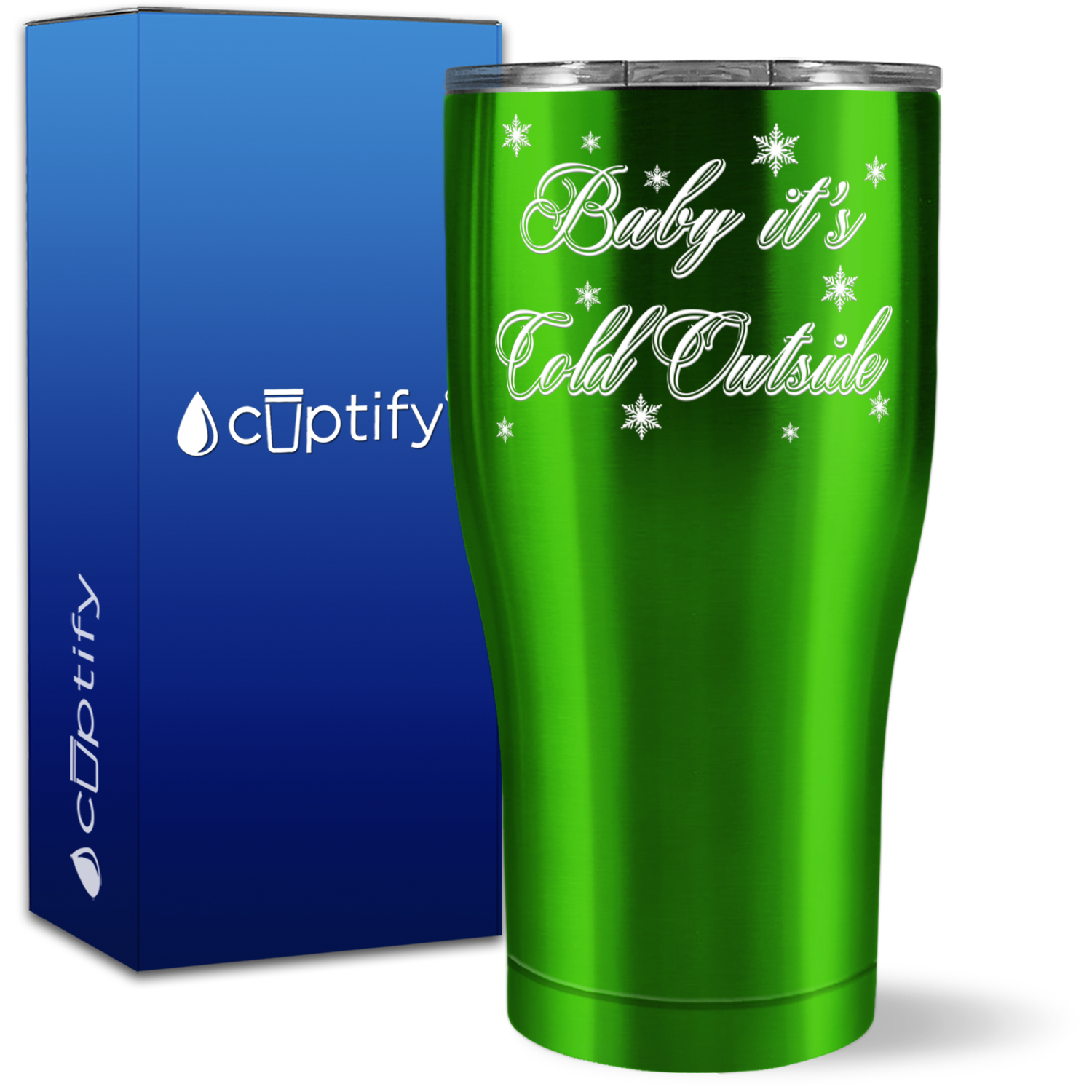 Baby It's Cold Outside 27oz Curve Tumbler