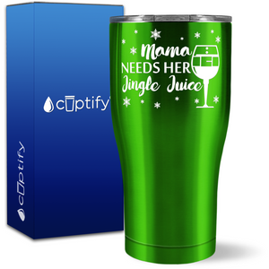 Mama Needs Her Jingle Juice 27oz Curve Tumbler