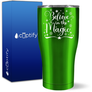 Believe in the Magic 27oz Curve Tumbler