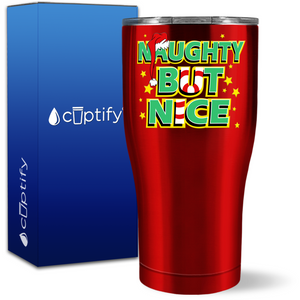 Naughty But Nice 27oz Curve Tumbler