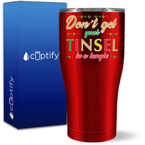 Don't get your Tisnel in a Tangle 27oz Curve Tumbler