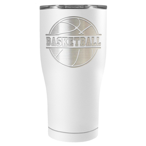 Basketball Ball on 27oz Curve Tumbler