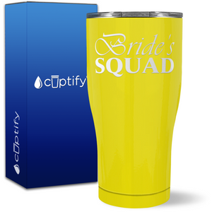 Bride's Squad on 27oz Curve Tumbler