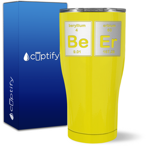 The Science of Beer on 27oz Curve Tumbler