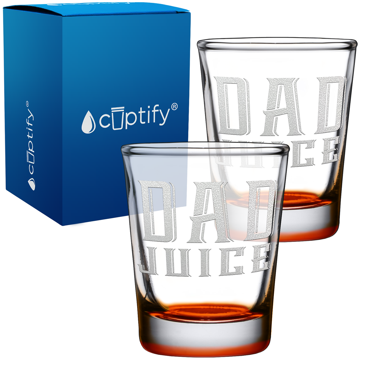 Dad Juice 2oz Shot Glasses - Set of 2