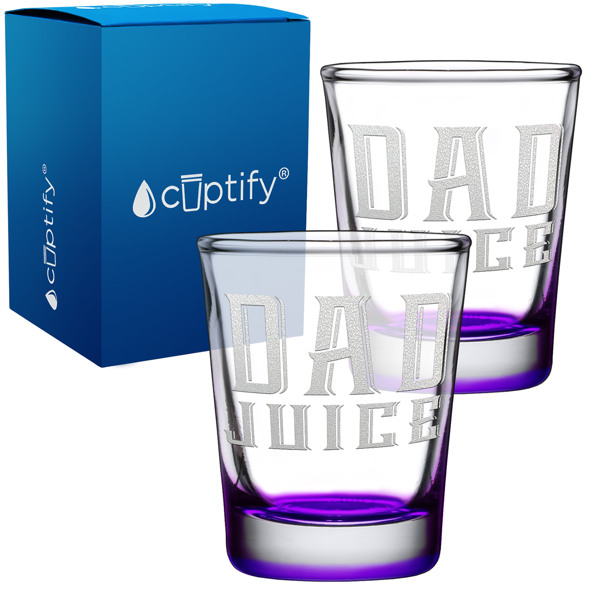 Dad Juice 2oz Shot Glasses - Set of 2