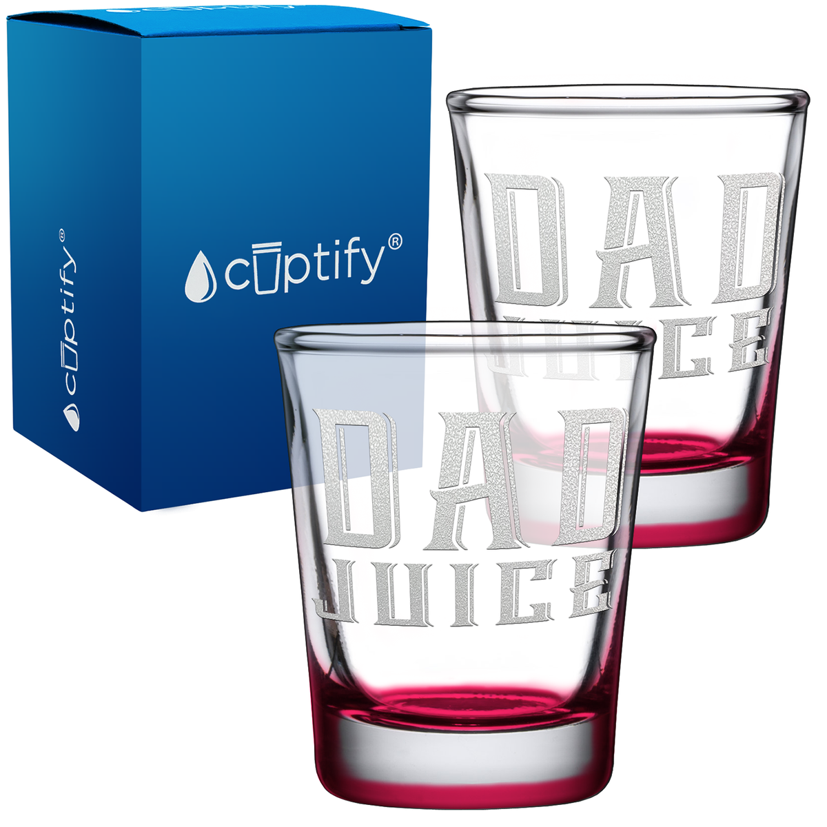 Dad Juice 2oz Shot Glasses - Set of 2