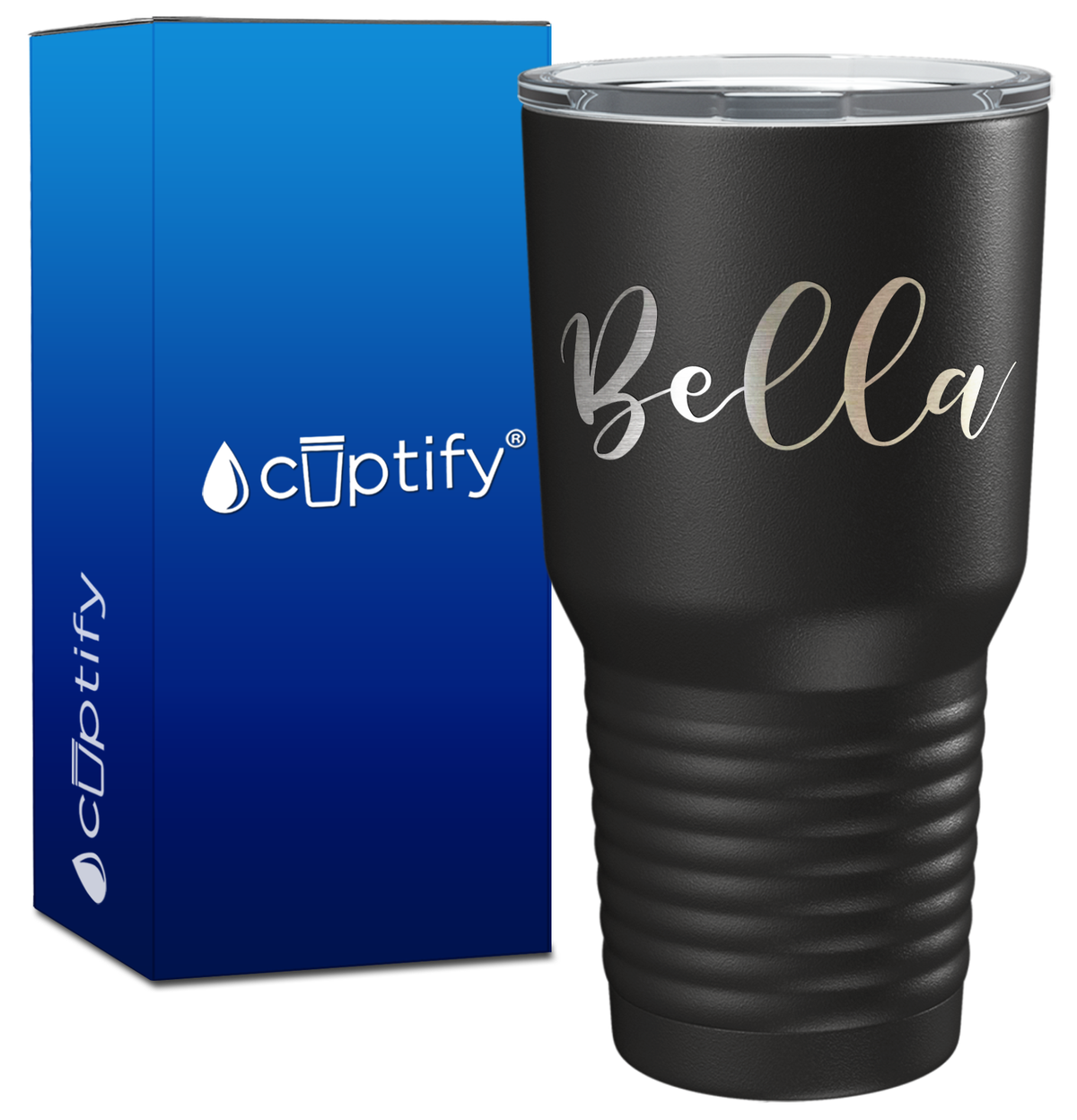 Personalized Bella Style on 30oz Tumbler