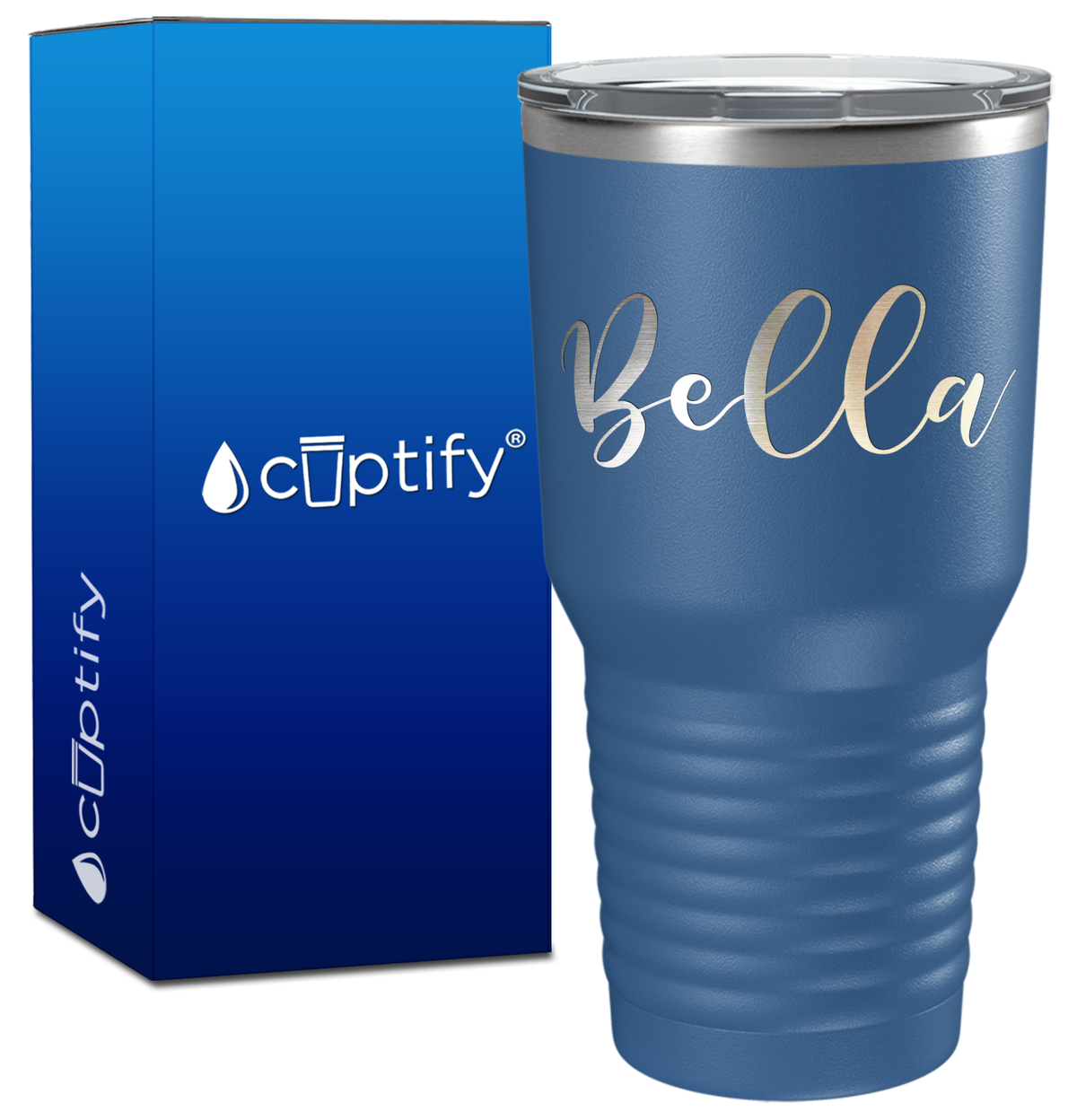 Personalized Bella Style on 30oz Tumbler