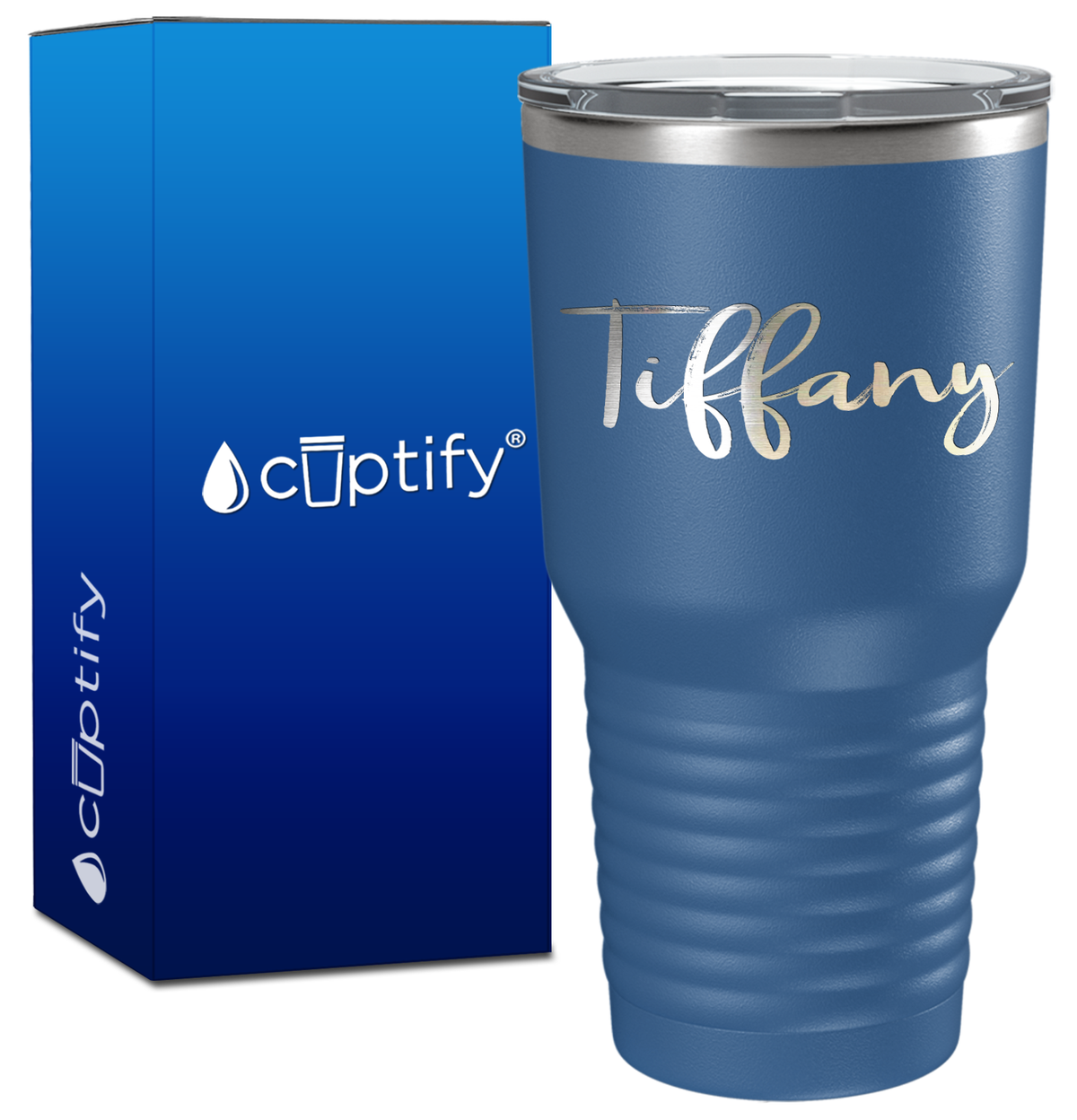 Personalized Tiffany Style on 30oz Tumbler