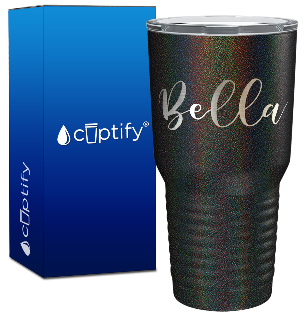 Personalized Bella Style on 30oz Tumbler