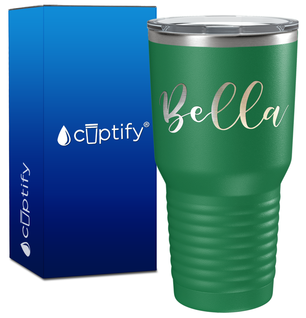 Personalized Bella Style on 30oz Tumbler