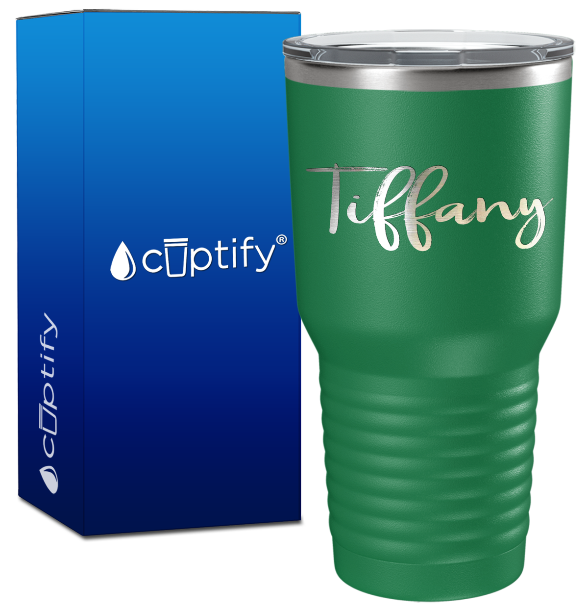 Personalized Tiffany Style on 30oz Tumbler