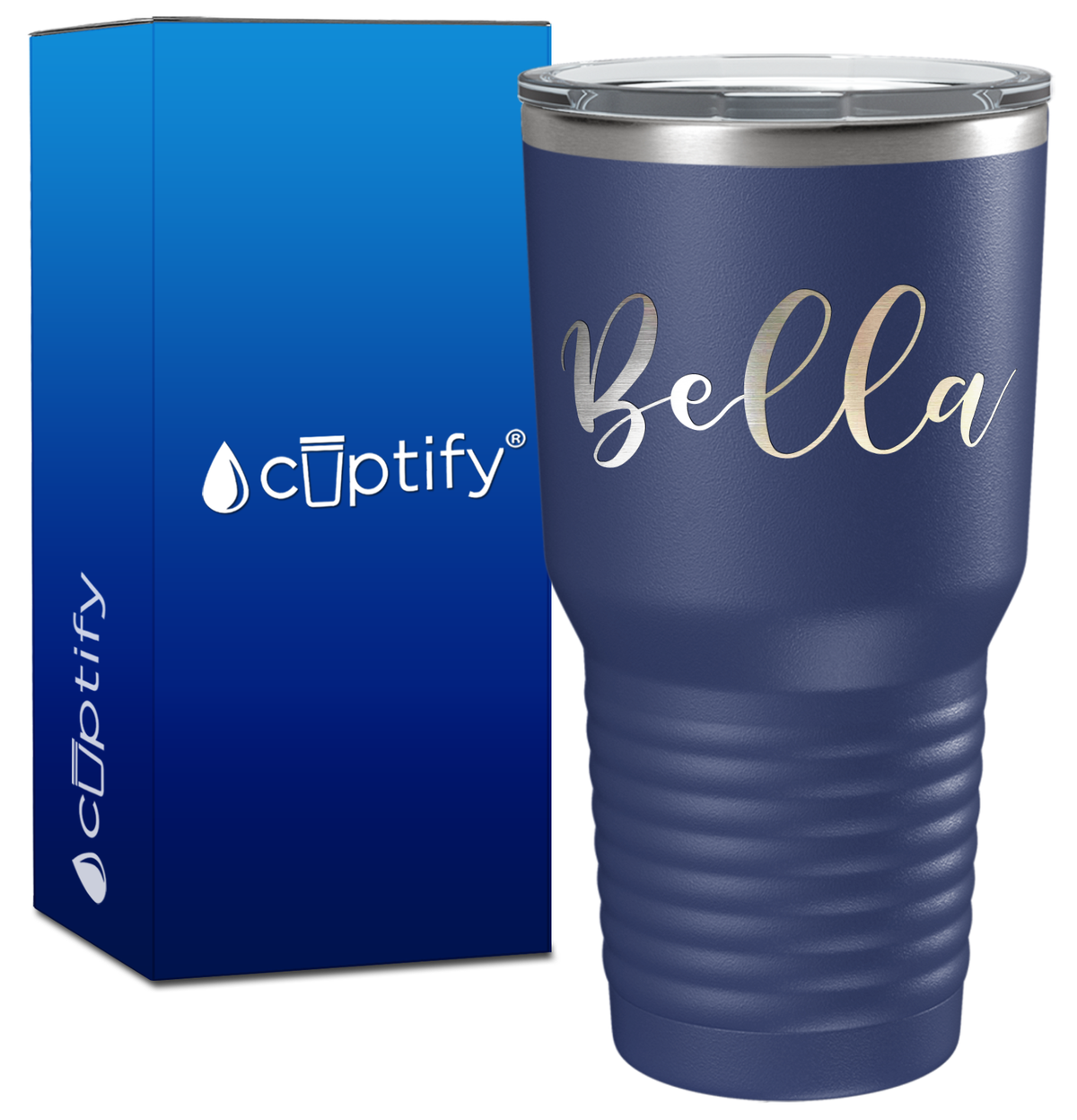 Personalized Bella Style on 30oz Tumbler