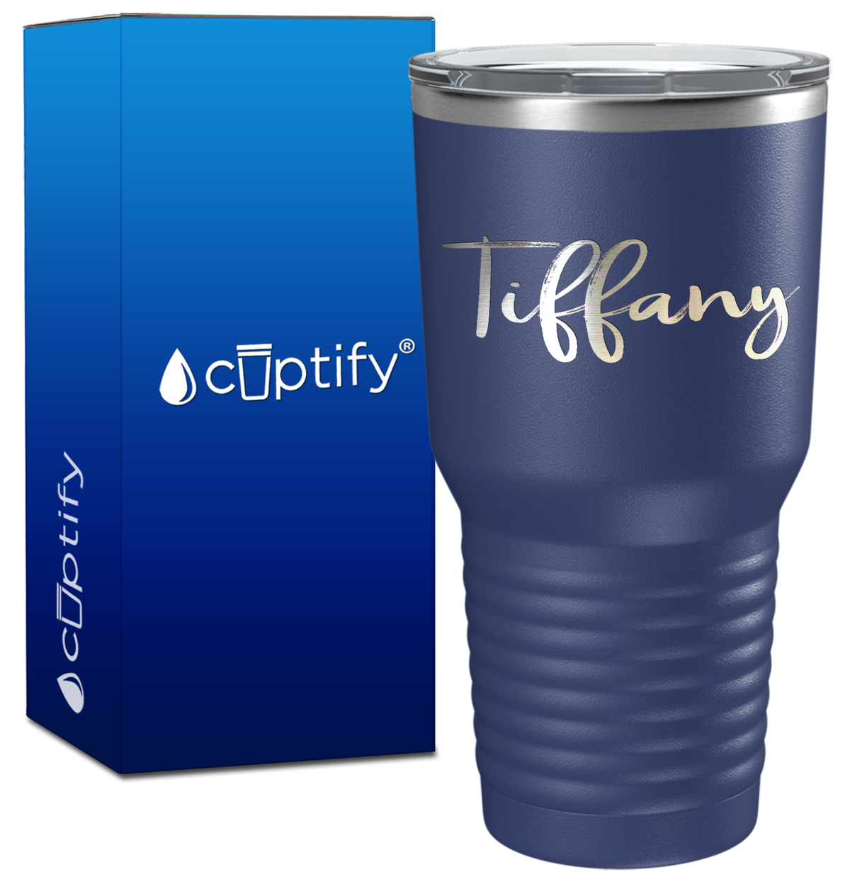 Personalized Tiffany Style on 30oz Tumbler