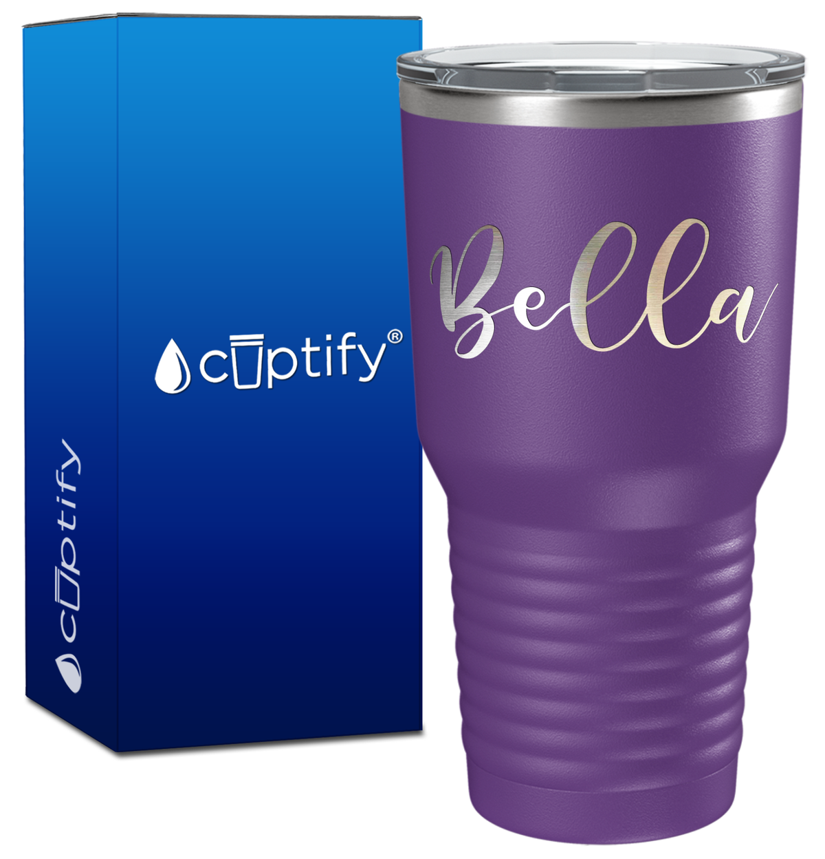 Personalized Bella Style on 30oz Tumbler
