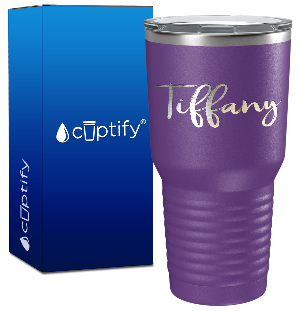 Personalized Tiffany Style on 30oz Tumbler