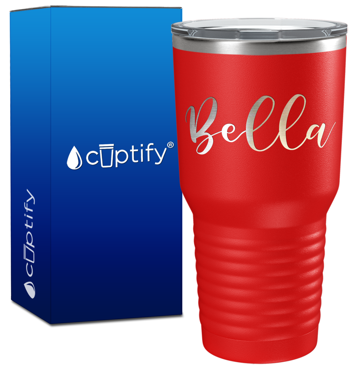 Personalized Bella Style on 30oz Tumbler